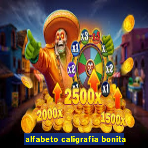 alfabeto caligrafia bonita